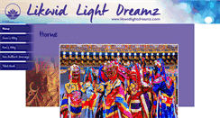 Desktop Screenshot of likwidlightdreamz.com